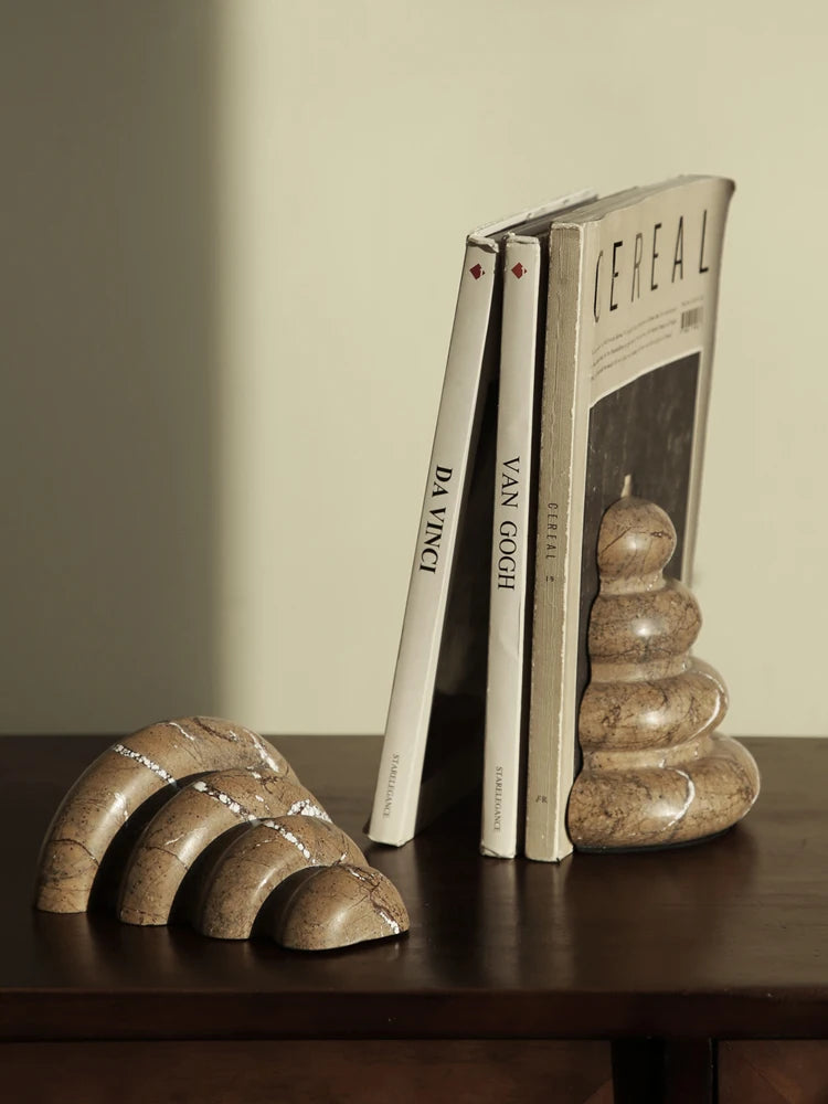 NOBELTY MARBLE BOOKENDS