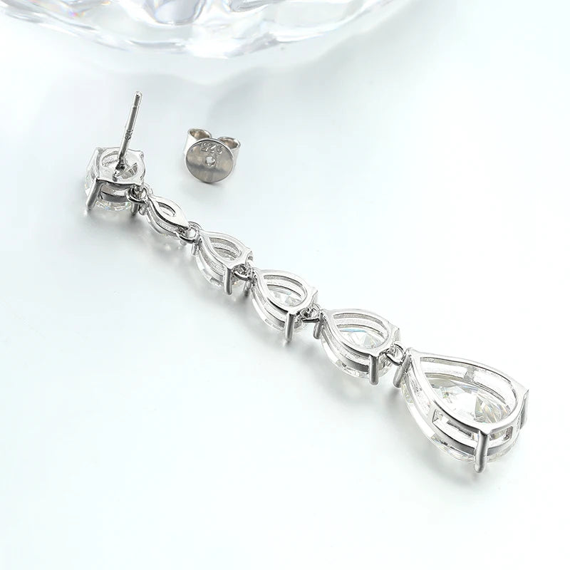 CROWN JEWEL CASCADE EARRINGS