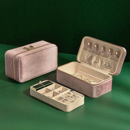 DUCHESS TRAVEL JEWELLERY BOX – Pink
