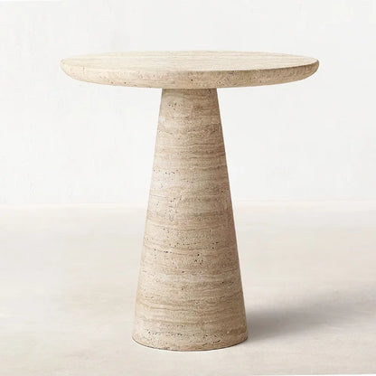 DUCHESS' MARBLE COFFEE TABLE – White 50x50x50