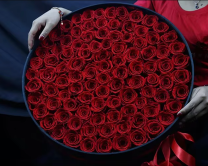 Preserved Eternal Roses Gift Box