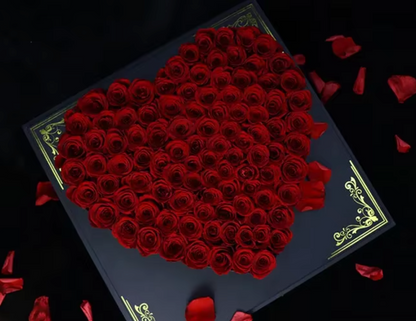 Preserved Eternal Roses Gift Box