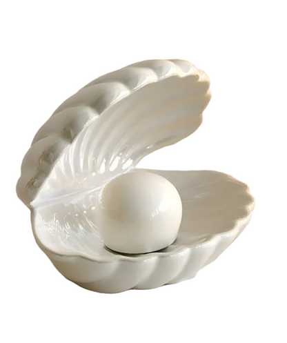 Ceramic Shell Ambient Lamp & Decor