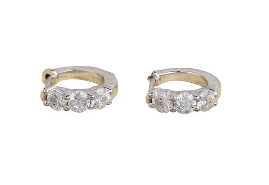 REGENT MOISSANITE HUGGIES