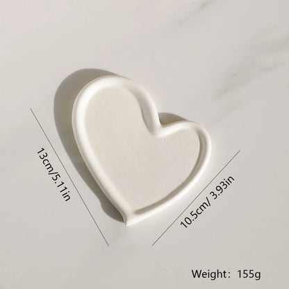 DUCHESS' IRREGULAR JEWELLERY TRAY – White Love Dish