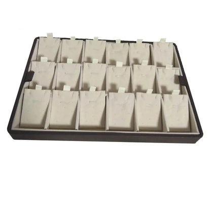 3-Layer PU Leather Jewelry Organizer Box