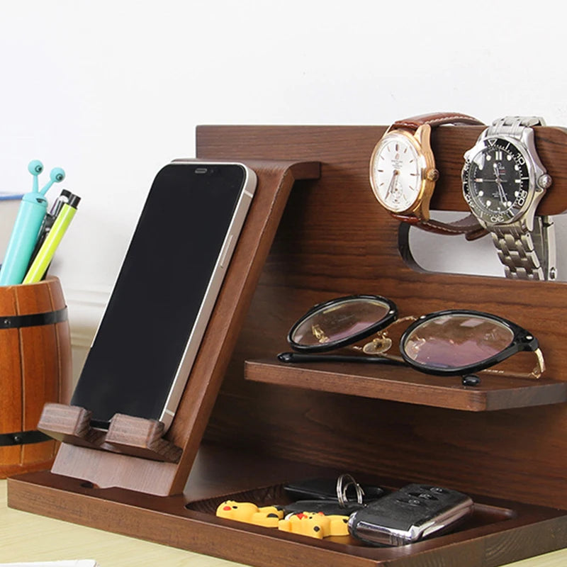 THE KING'S WOODEN VALET STATION