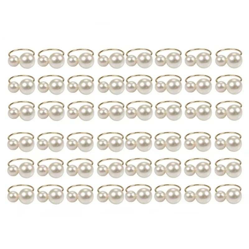 ROYAL PEARL NAPKIN RINGS