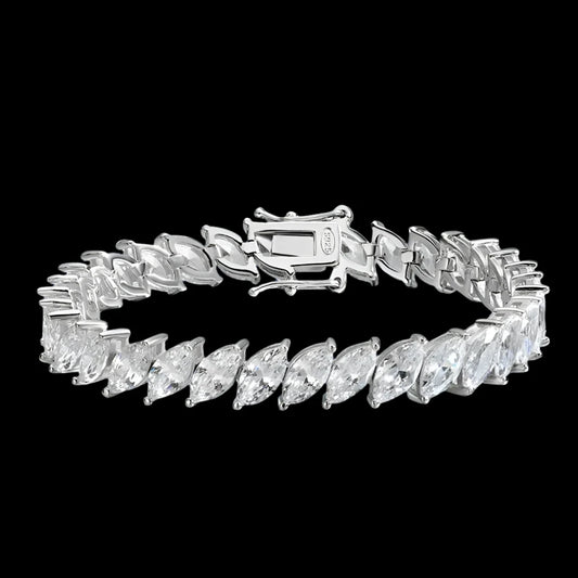 REGAL MARQUISE MOISSANITE BRACELET