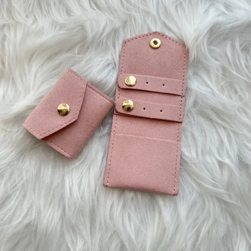 MINI PRINCESS VELVET TRAVEL JEWELLERY POUCH