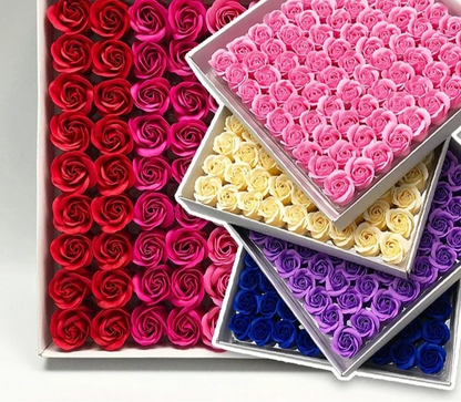 Rose Soap Flower Gift Box