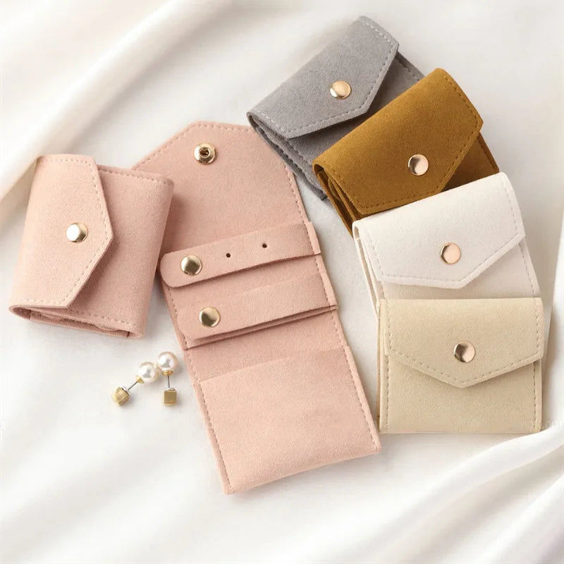 MINI PRINCESS VELVET TRAVEL JEWELLERY POUCH