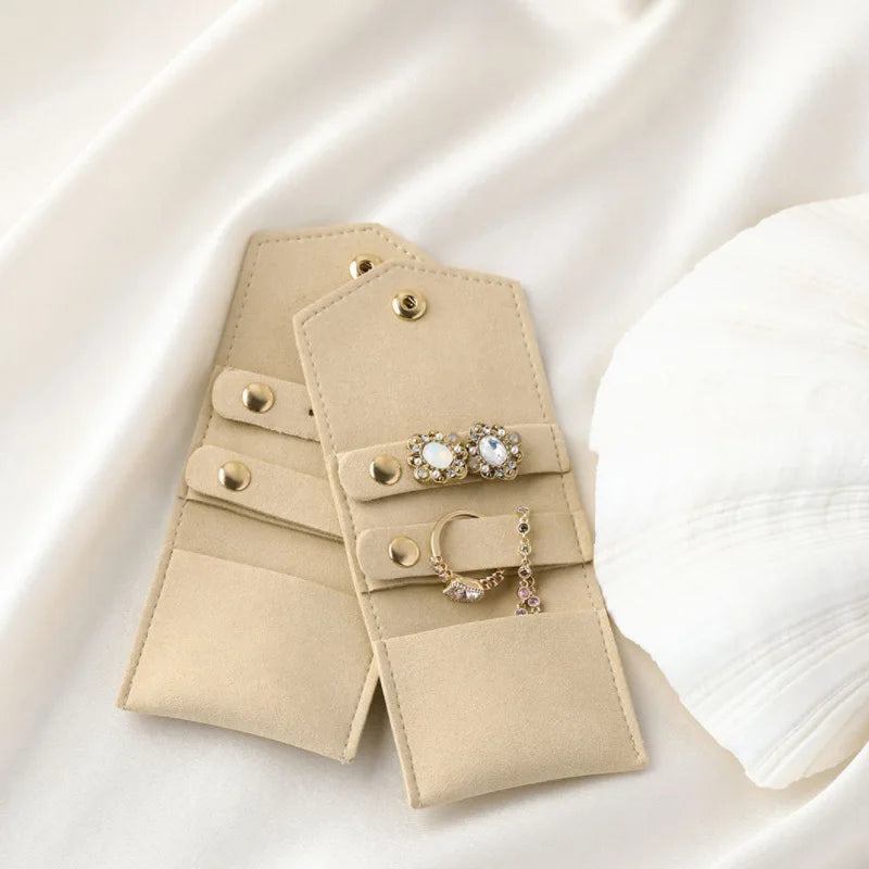 MINI PRINCESS VELVET TRAVEL JEWELLERY POUCH