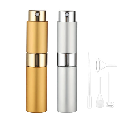 ELITE COUPLE FRAGRANCE TRAVEL SET – Gold & Silver / Glass / 10ml