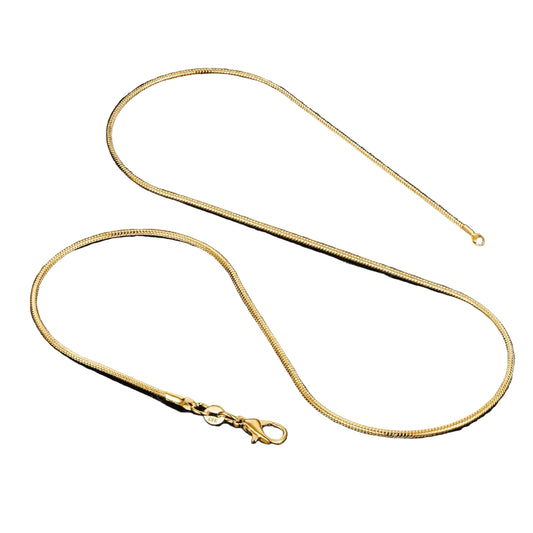 GOLDEN SNAKE CHAIN NECKLACE