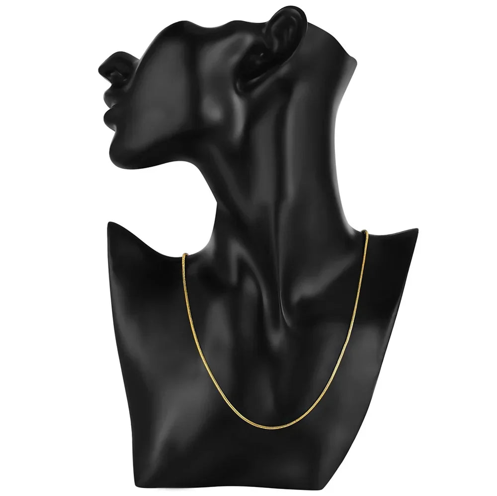 GOLDEN SNAKE CHAIN NECKLACE
